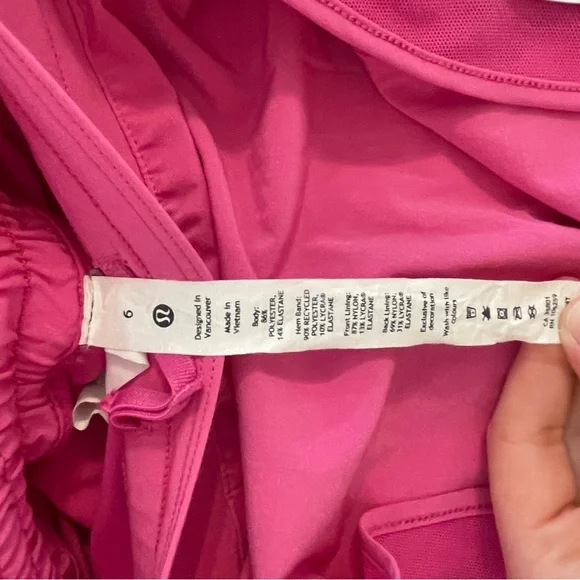 Lululemon Sonic Pink Hotty Hot Skirt - Picture 4 of 4